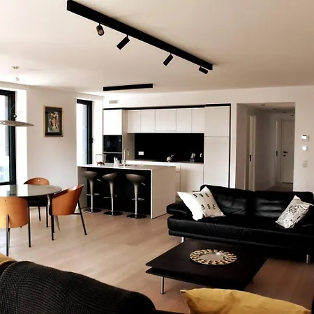 Apartment Luxueus & Nieuw 2-slaapkamerappartement Met Garage Ostende