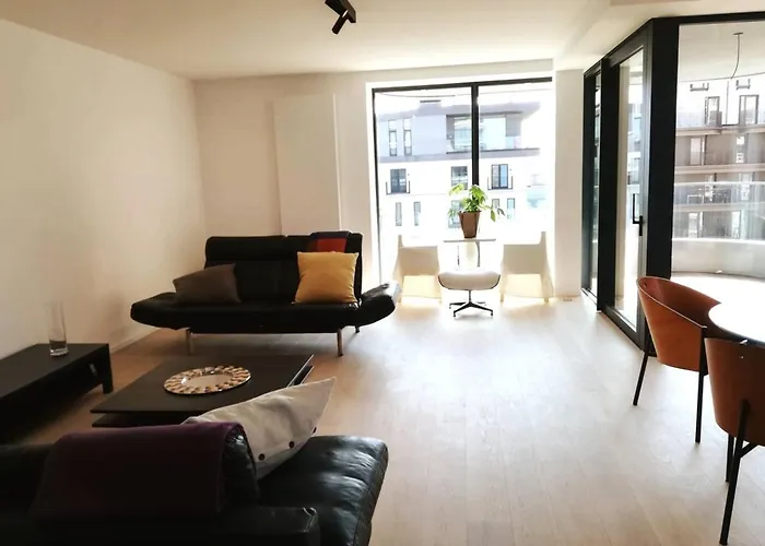 Apartamento Luxueus & Nieuw 2-slaapkamerappartement Met Garage Ostend